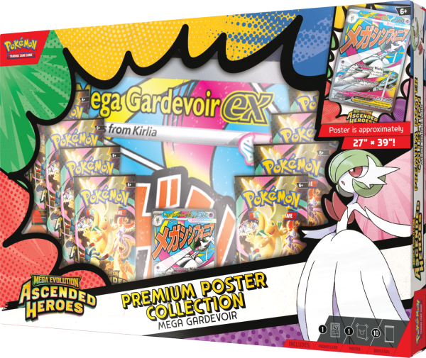 Pokémon TCG: Ascended Heroes - Premium Poster Collection - Gardevoir