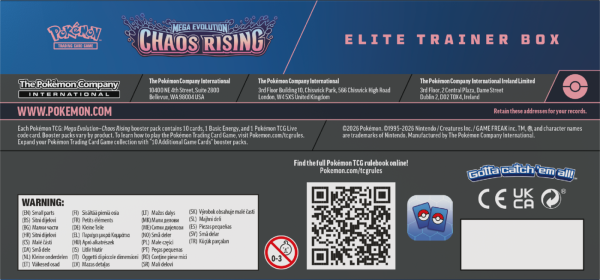 Pokémon TCG: Chaos Rising - Elite Trainer Box