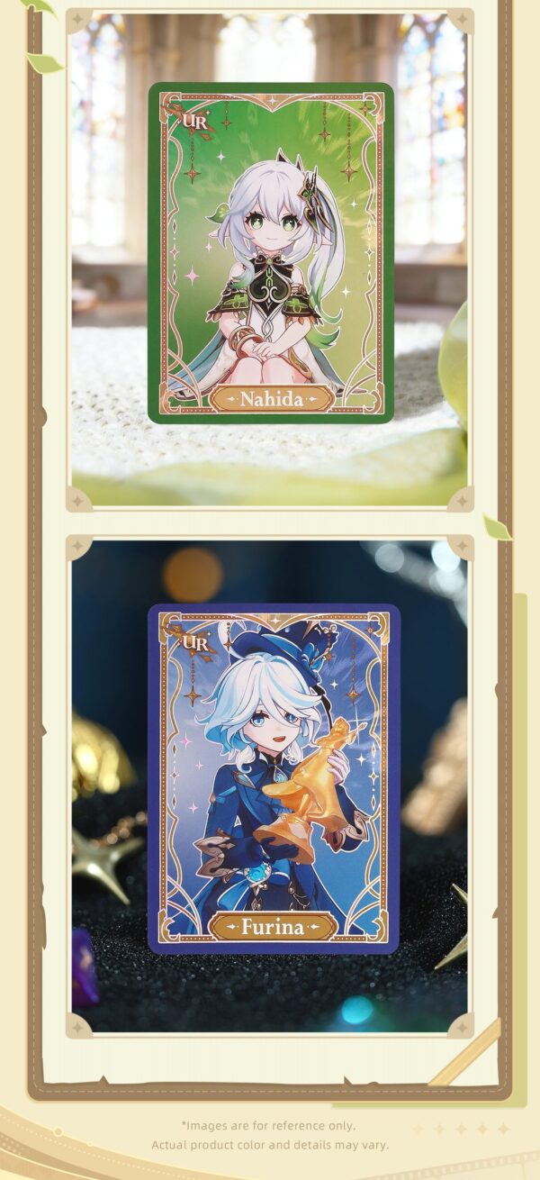 652_4678613a1b154056b95ab7782d87f980 Genshin Impact - Glowing Travelogue Card Series Vol.1 Box (18) - ENG
