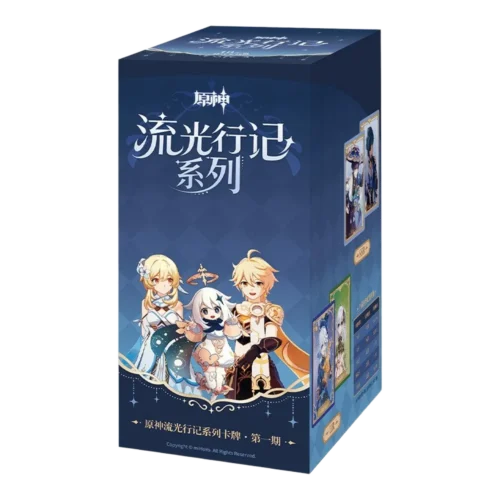 652_b2150c9a7d004f07a9ea72fb0b8bd5de1-full (1) Genshin Impact - Glowing Travelogue Card Series Vol.1 Box (18) - ENG