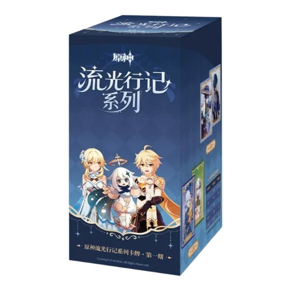 652_b2150c9a7d004f07a9ea72fb0b8bd5de1-full (1) Genshin Impact - Glowing Travelogue Card Series Vol.1 Box (18) - ENG