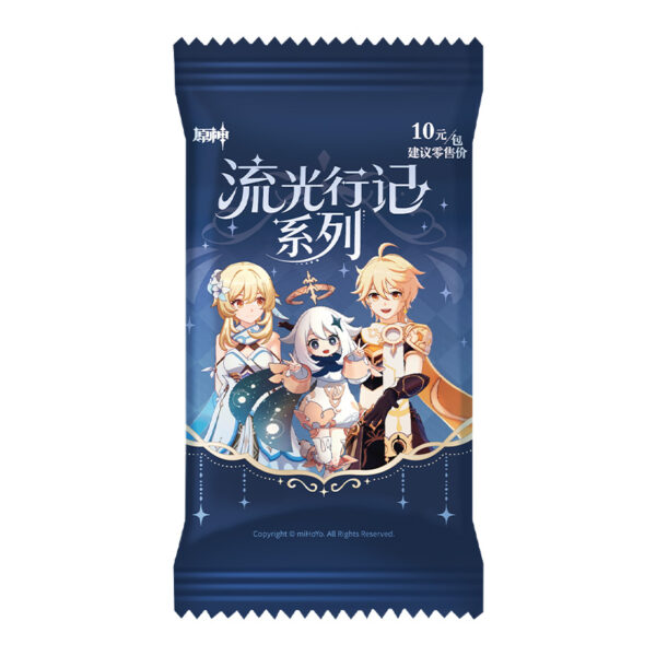Genshin Impact - Glowing Travelogue Card Series Vol.1 Box (18) - ENG