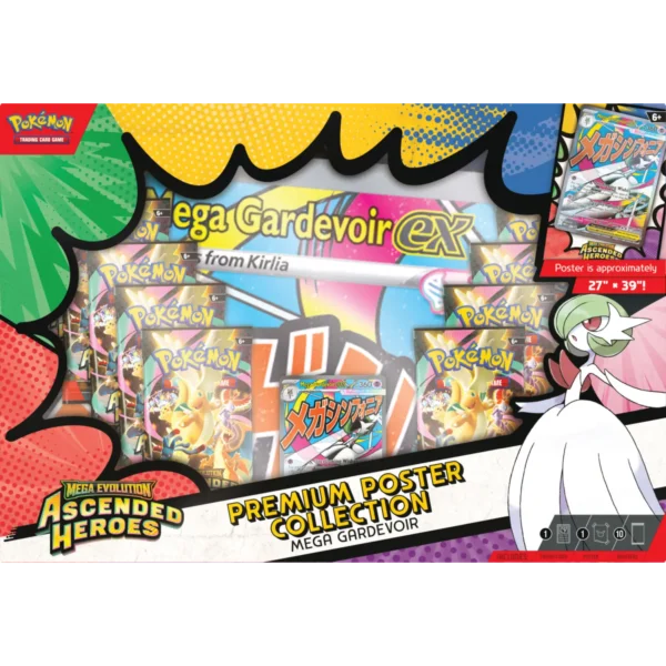 Pokémon TCG: Ascended Heroes - Premium Poster Collection - Gardevoir