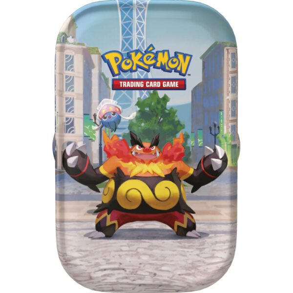 Pokémon TCG: Lumiose City Min Tin Display