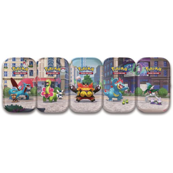 Pokémon TCG: Lumiose City Min Tin Display