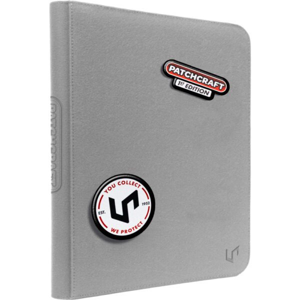 Ultra Pro: Patchcraft - Zippered 9-Pocket PRO-Binder - Gray