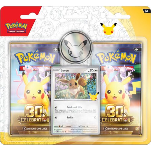 Pokemon-30th-2pk-Blister-Front Pokémon TCG: 30th Celebration - 2-Pack