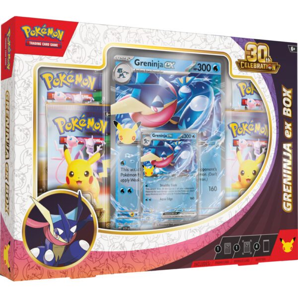 Pokemon-30th-Celebration-3D-Greninja-ex-Box-Left Zestaw 30th Celebration V2