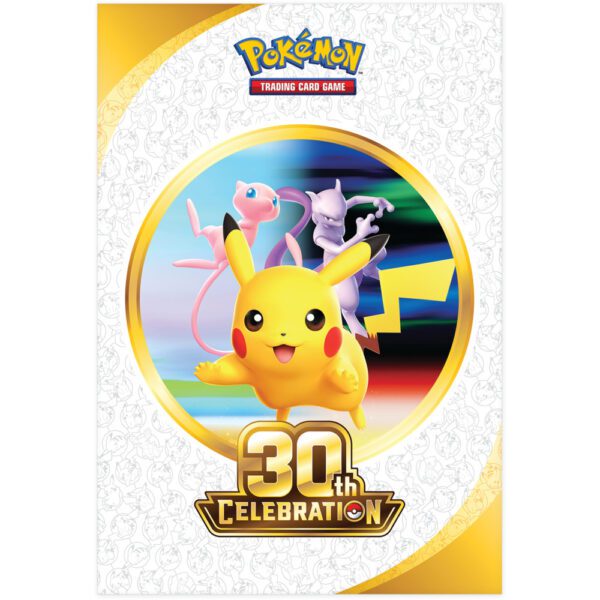 Pokemon-30th-Celebration-3D-Poster-Collection-Poster-Front Pokemon TCG: 30th Celebration - Poster Collection
