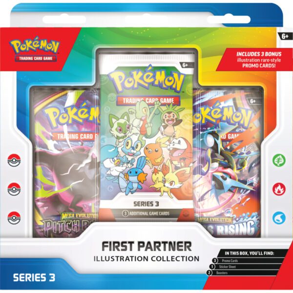 Pokémon TCG: First Partner - Illustration Collection - Series 3