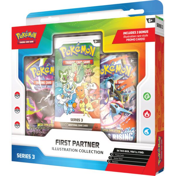 Pokémon TCG: First Partner - Illustration Collection - Series 3