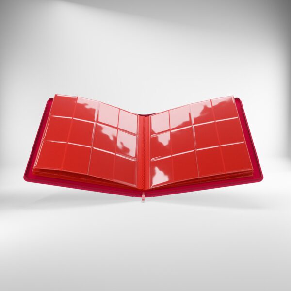 ZIP-UP-Album-24-Pocket-Red-0005 Gamegenic: Zip-Up Album 24-Pocket - Red